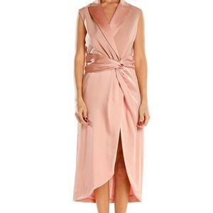 Johnathan Simkhai satin twist dress